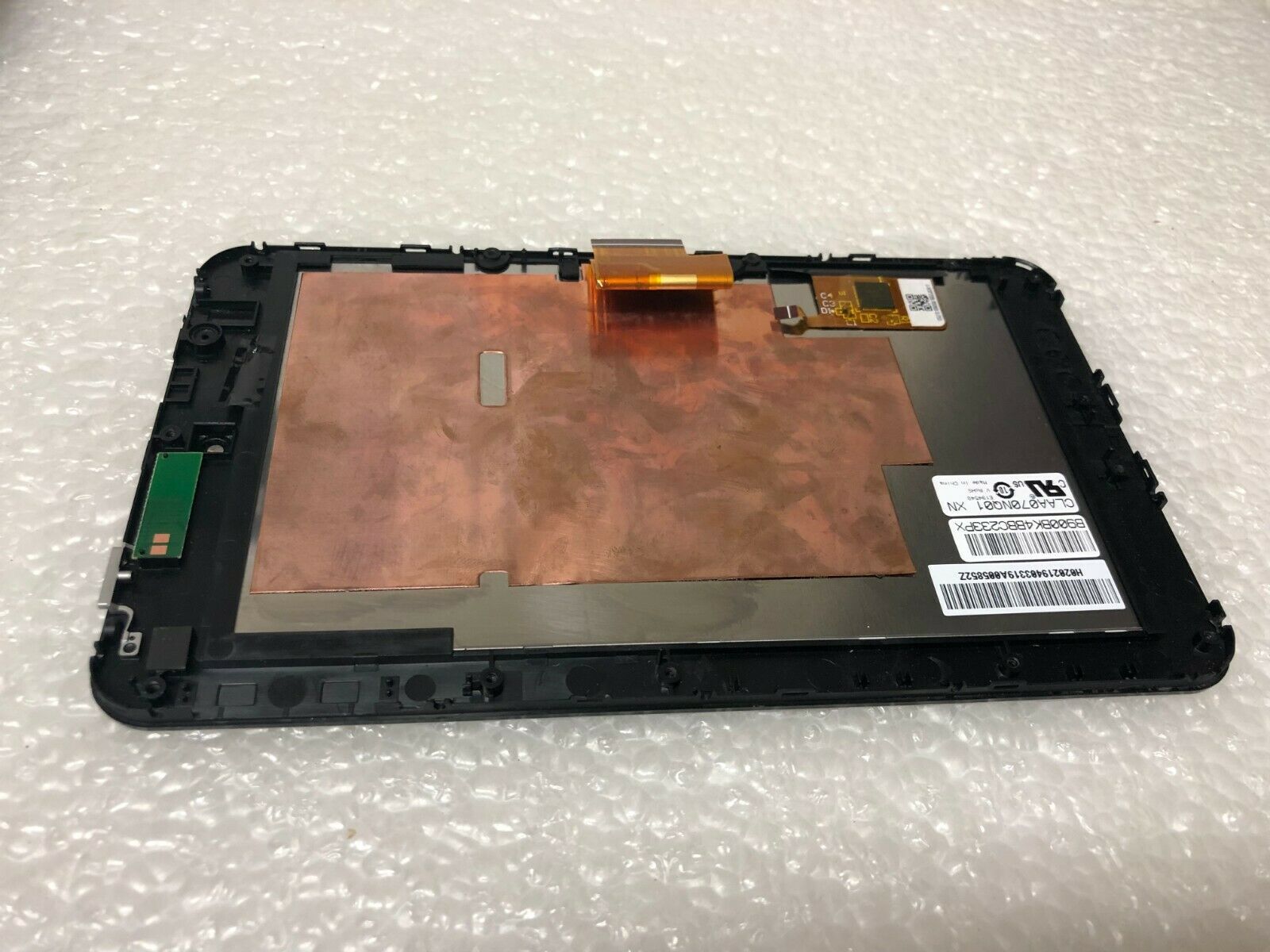 HP Slate 7 2800 OEM 7" LCD Digitizer Touch screen CLAA070NQ01 grade A 8