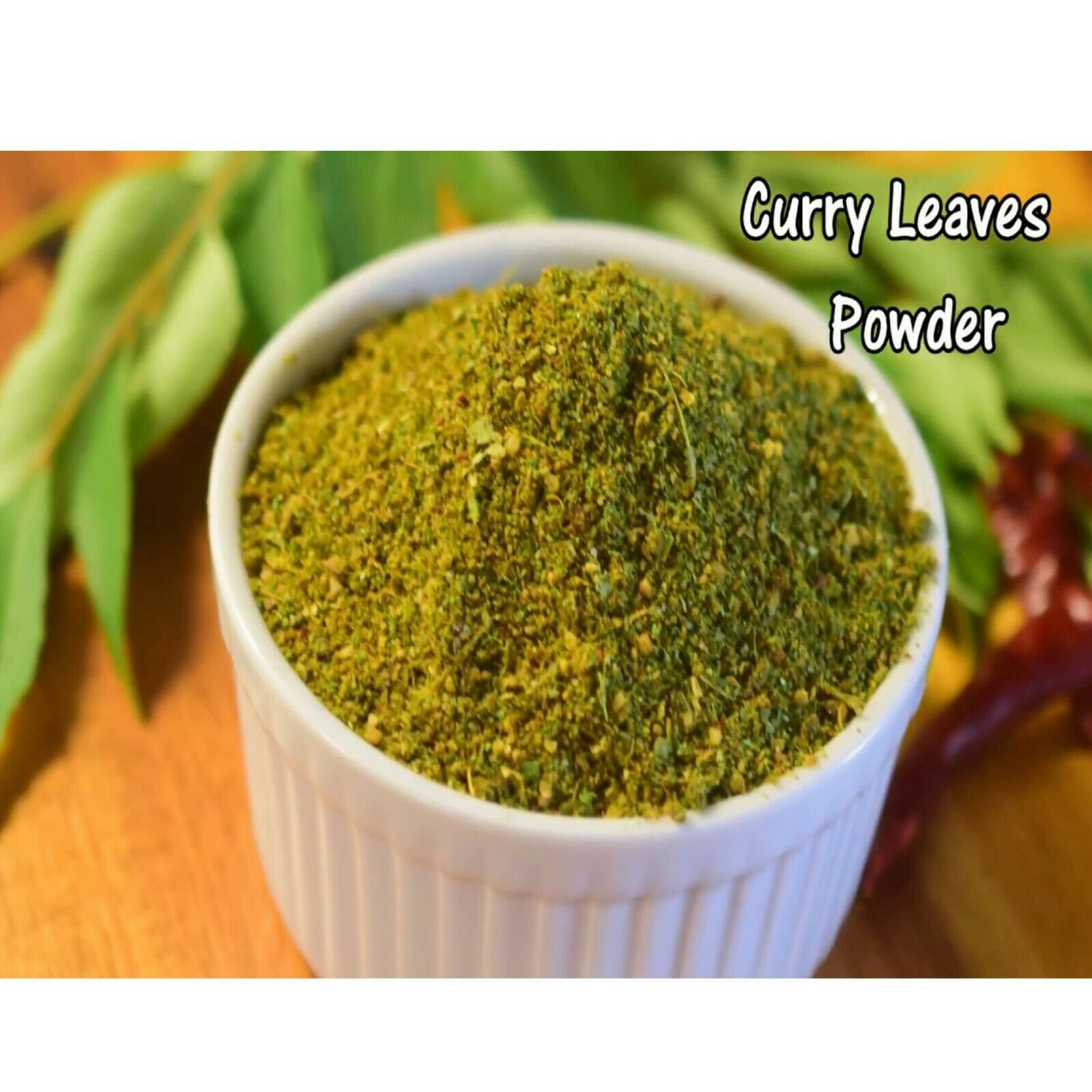 Fresh Dried Curry Powder 100 Organic Natural Leaves from Ceylon Single