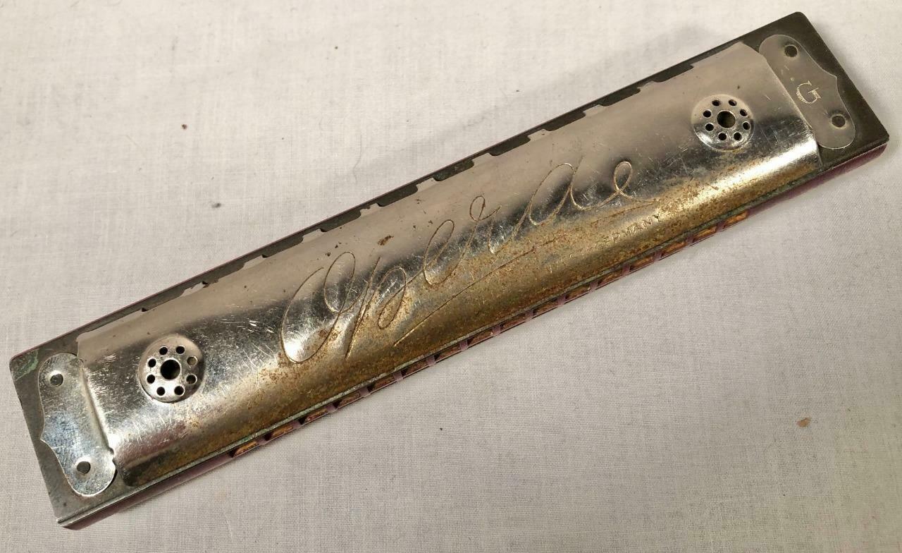 VINTAGE OPERA ROMO DOUBLE REED HARMONICA MADE IN WEST GERMANY Vintage