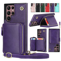 For Samsung Galaxy S22 S21 S20 Note 10 Wallet Leather Flip back Case  - $56.60