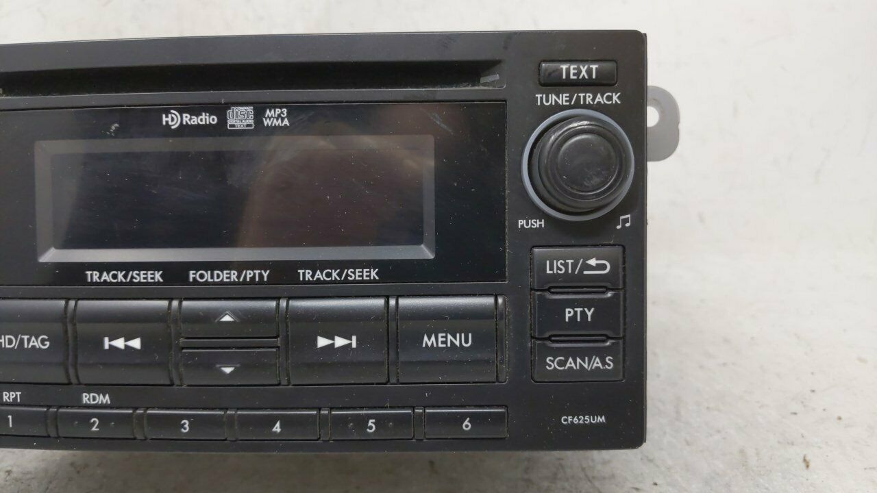 20142015 Subaru Forester Am Fm Cd Player Radio Receiver 54418 Dash Parts