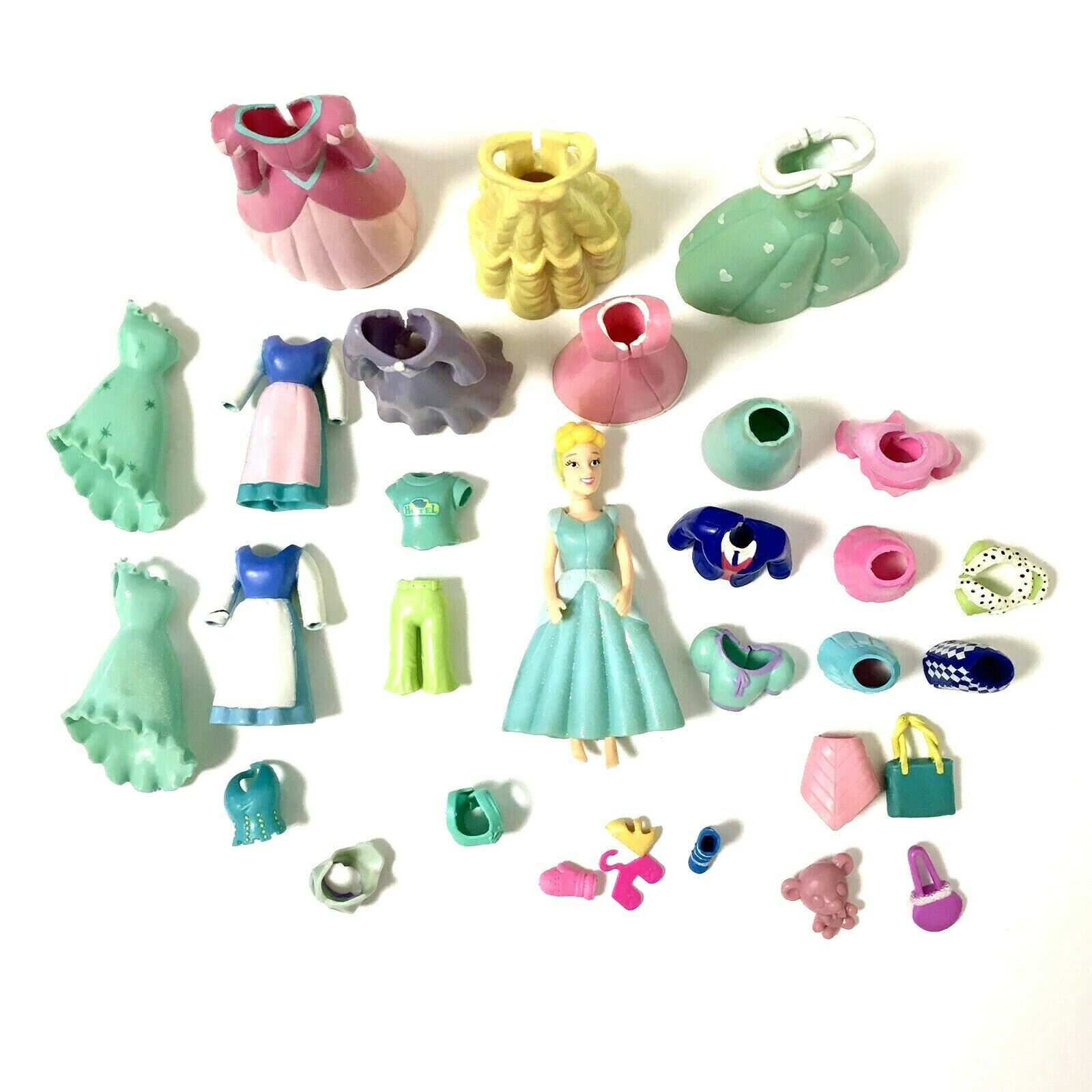 polly pocket cinderella figures