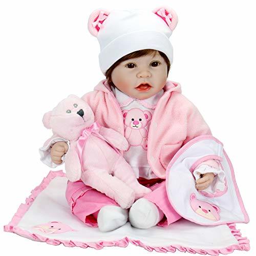 Aori Reborn Baby Doll 22 Inch Handmade Realistic Baby Doll with Soft ...