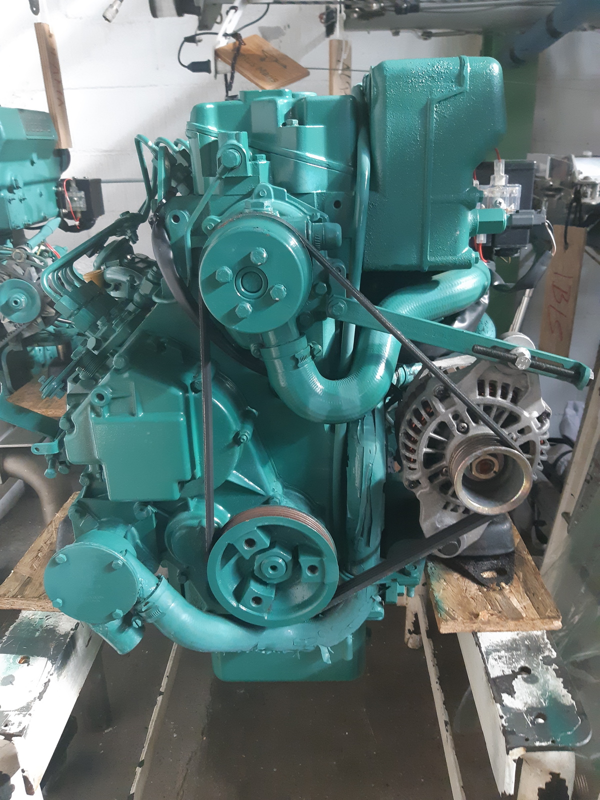 Volvo Penta D2-55 2007 Inboard Marine Diesel Engine Running Hours 420 ...