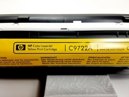 New Genuine HP C9722A Yellow Toner Cartridge LaserJet 4600 4610 4650 No Box - $15.67