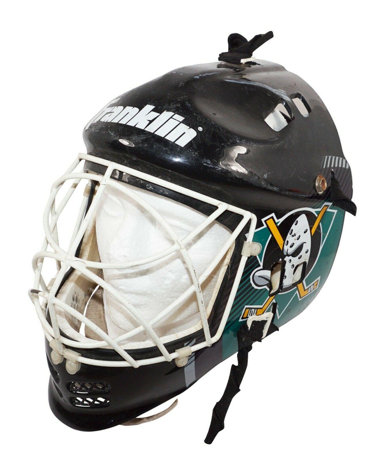 ANAHEIM MIGHTY DUCKS CLASSIC LOGO NHL FRANKLIN HOCKEY STREET MASK