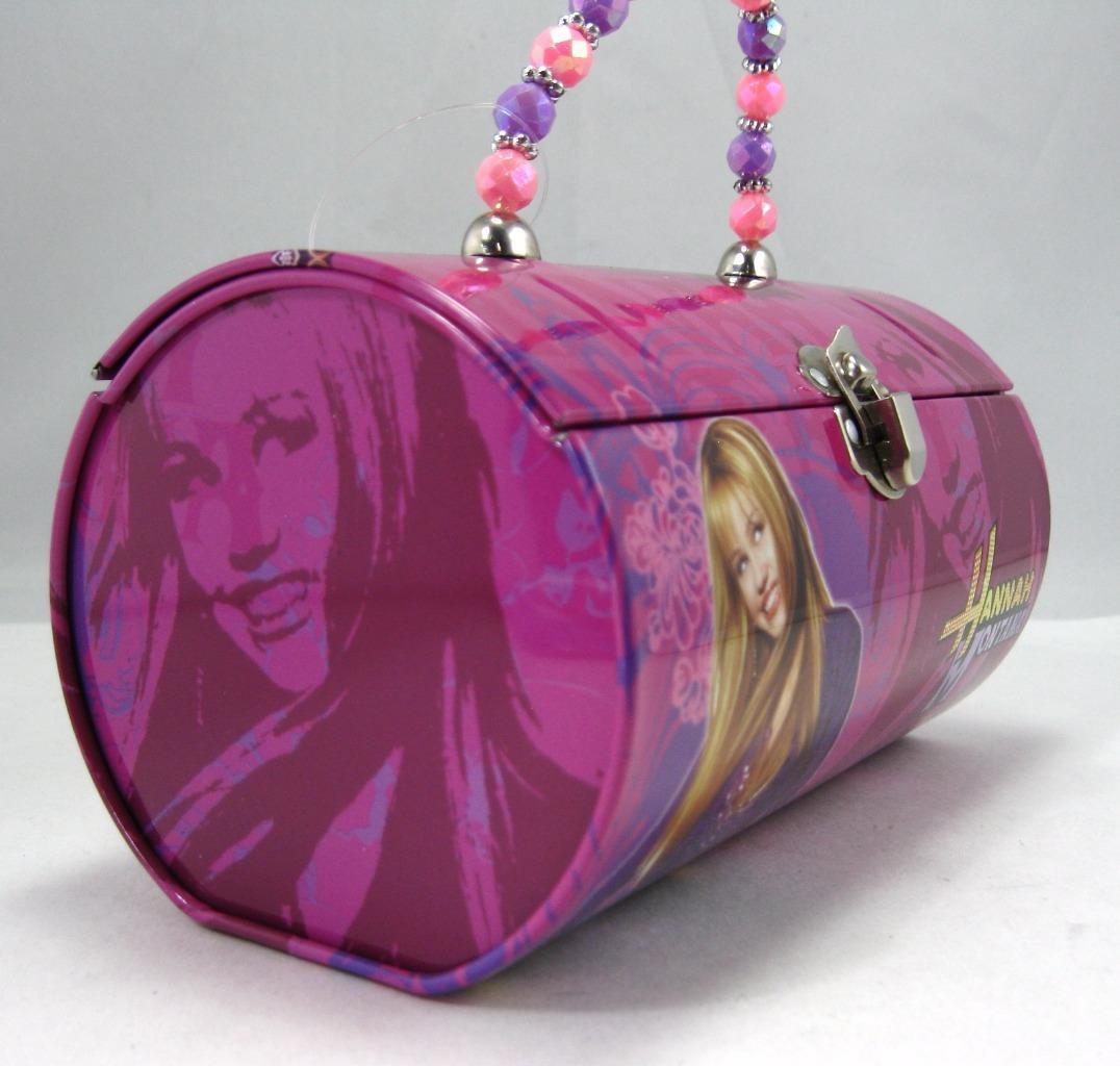 New Hannah Montana Purse Tin Box Lunch And 50 Similar Items New Hannah Montana Purse Tin Box Lunch Style Miley Cyrus Collectible