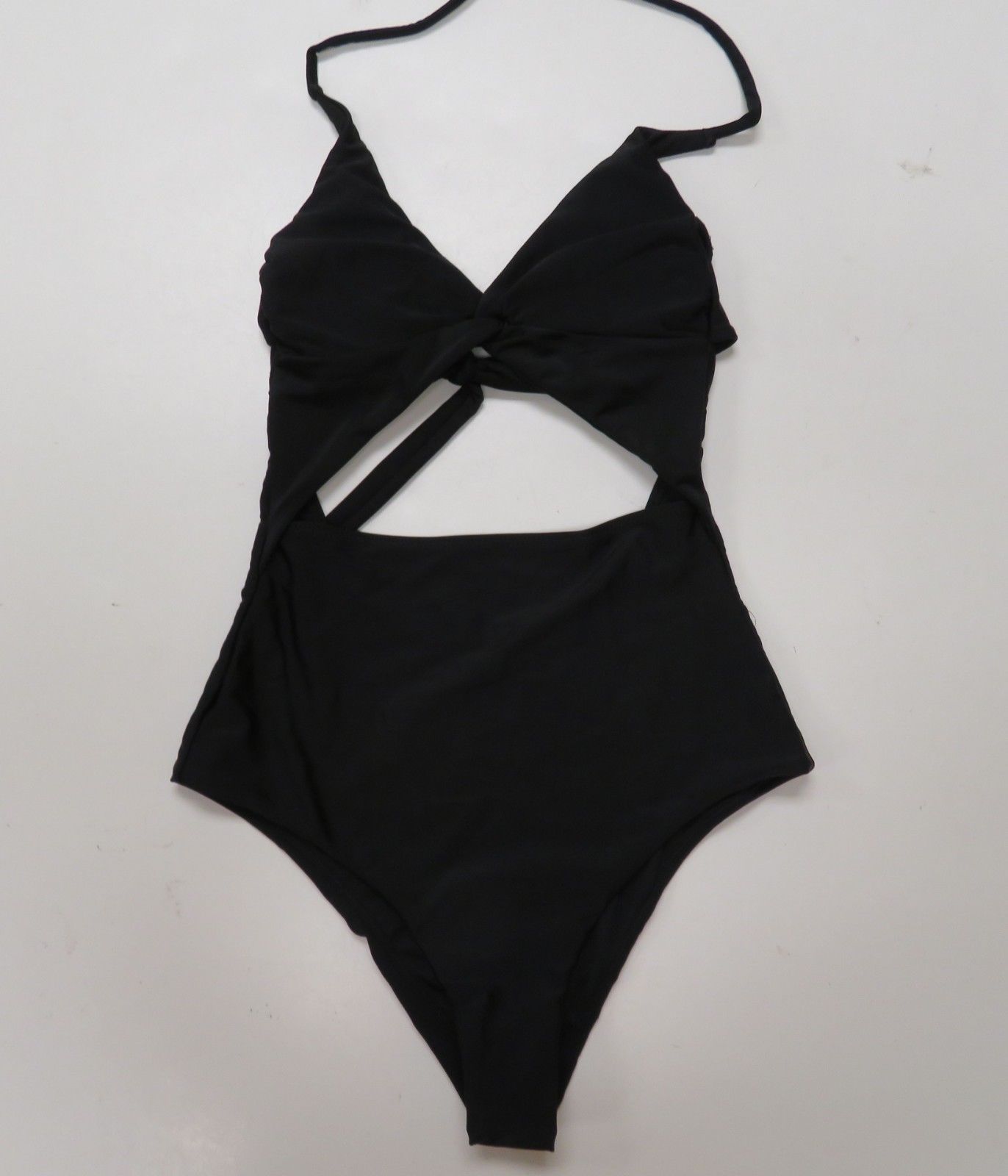 Vanilla Beach Black One Piece Mono-Kini Swim Suit Bathing Suit Small ...