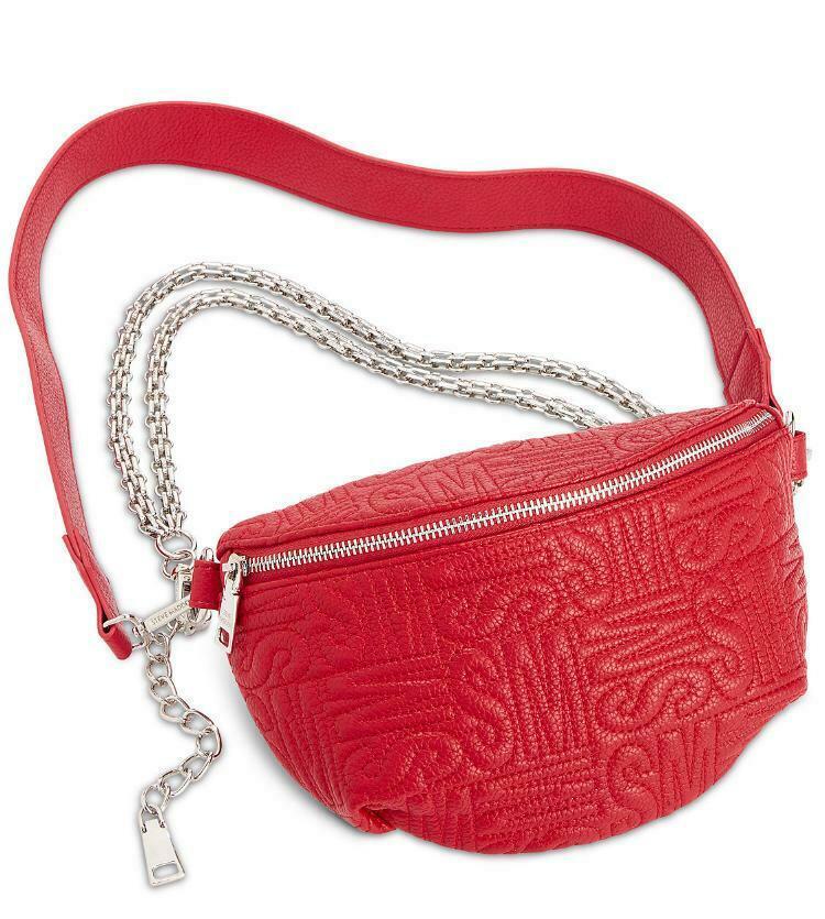 steve madden belt bag red