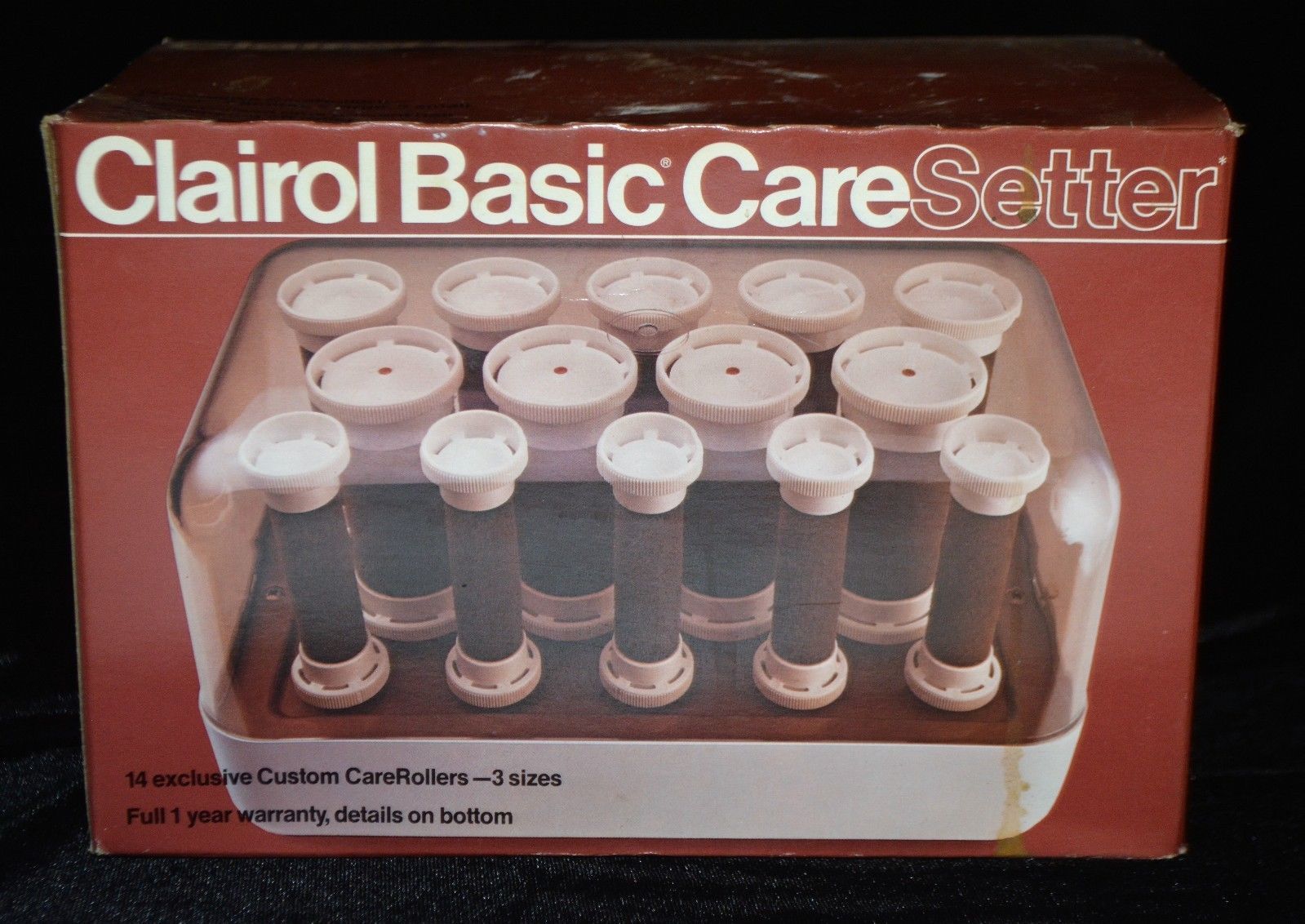 Vintage Clairol Custom Care Setter Curlers And 50 Similar Items Vintage Clairol Custom Care Setter Curlers Hot Rollers Kf 20 Velvet Flocked Box