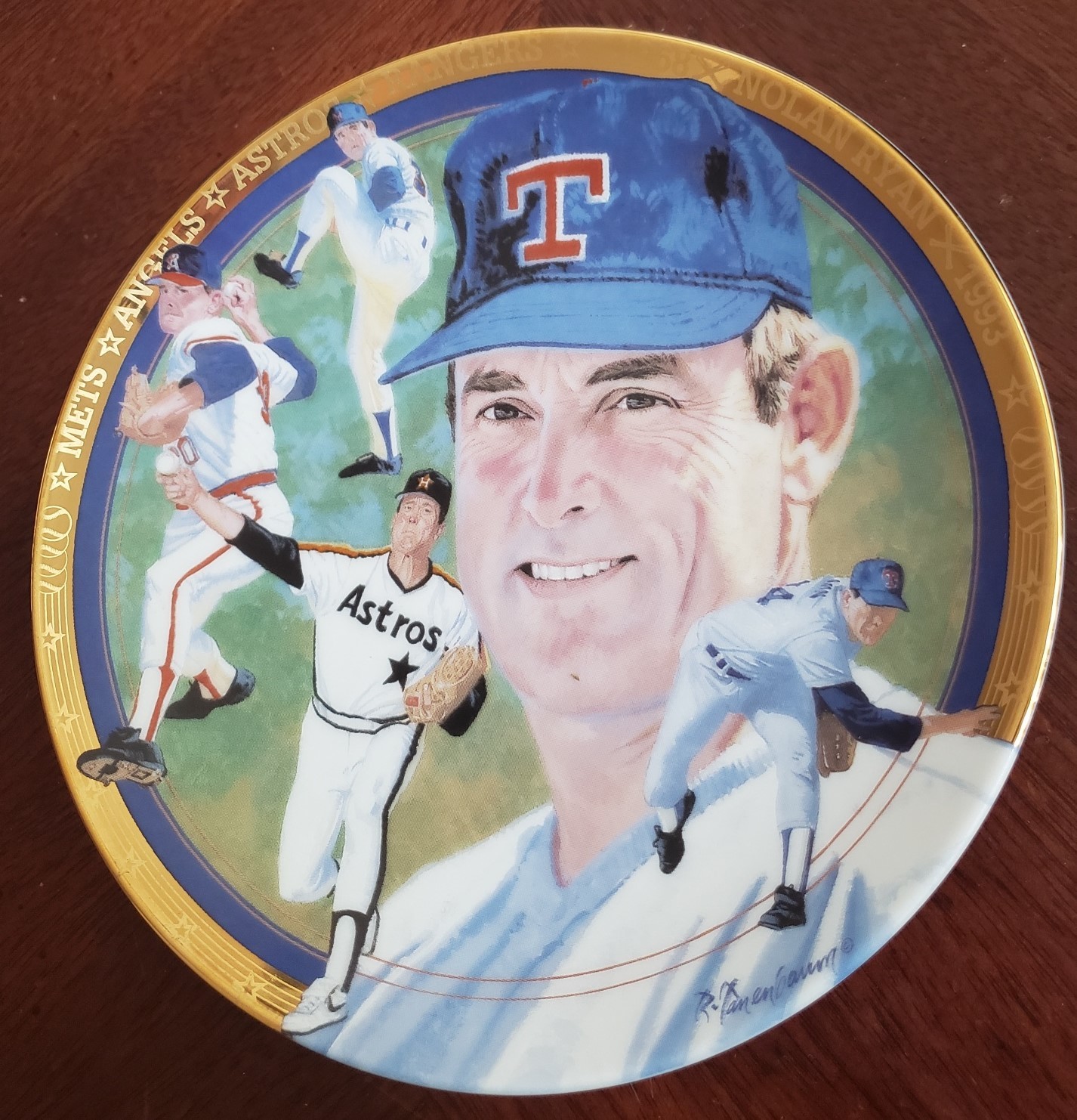 The Strikeout Express From The Nolan Ryan Plate Collection Limited Edition 1993 DVDs & Bluray
