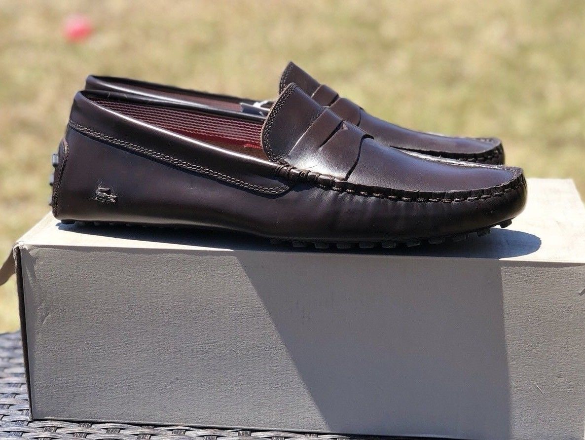 lacoste piloter loafers