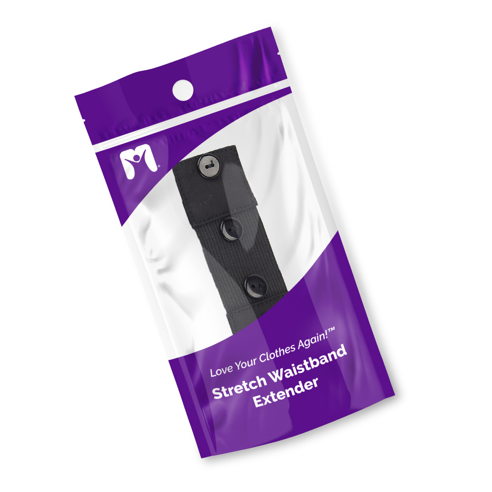 Elastic Waist Button Extender 10Pack Ideal Instant Waistband