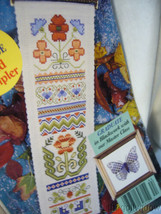 Mary Hickmott's New Stitches #44 Band Sampler Pattern with Floss  image 2