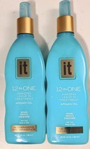 (2) It Haircare 12-in-One Argan Oil Leave-In Treatment Spray 10.2oz No Parabens - $28.66