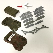 Model Accessories Military Barriers Lot Of 16 Vintage Revell - $22.28