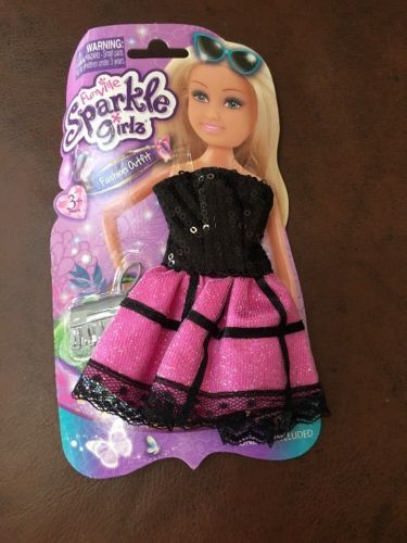 NEW SPARKLE GIRLZ 12/" BARBIE DOLL CLOTHES FASHION OUTFIT Top Long Skirt /& Shoes