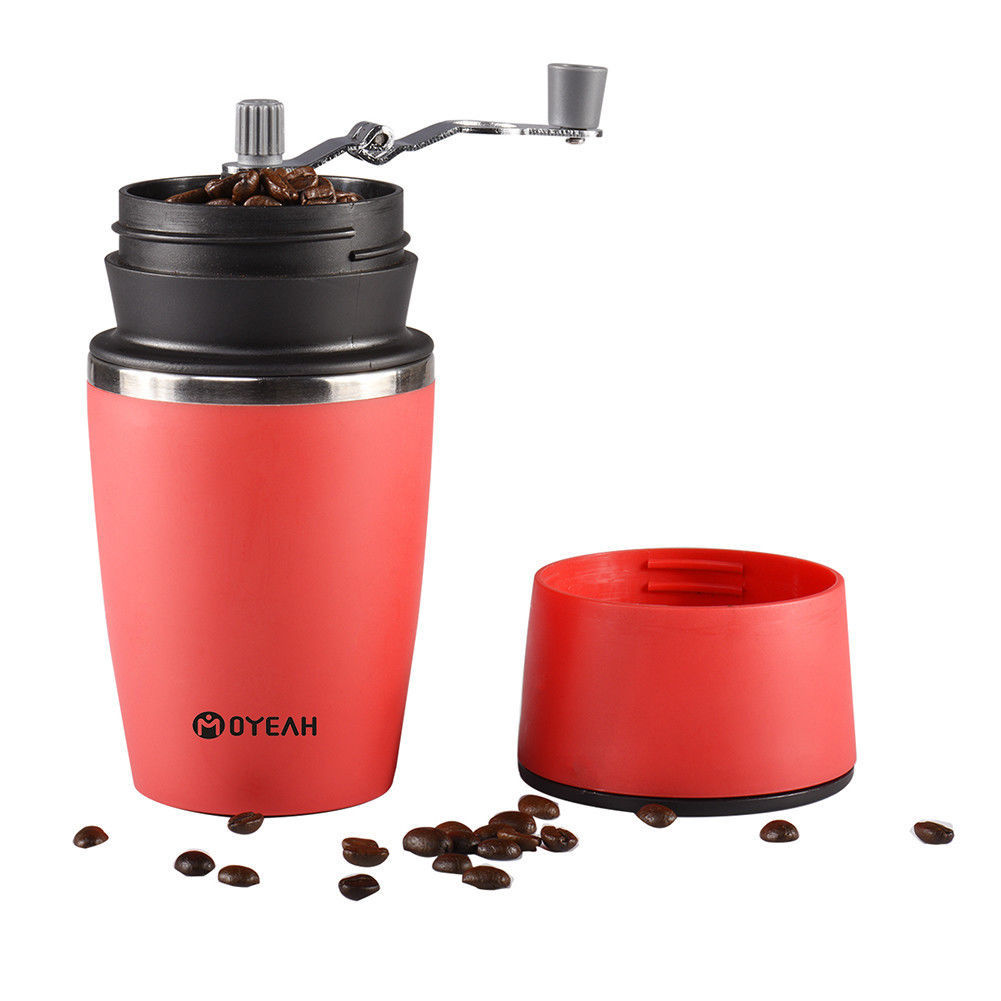 Manual Coffee Grinder Mill Cup Coffee Maker Hand Ceramic Corn Grinding  Machine