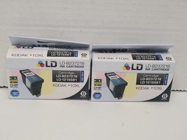 (2) LD Products LD-8237216 KODAK 10XL Ink Cartridges Black-New-Sealed - $12.86