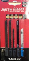 T-Shank General Purpose Jigsaw Blade Set, 5 Pc. (LOC 404 CR 1) - $10.39