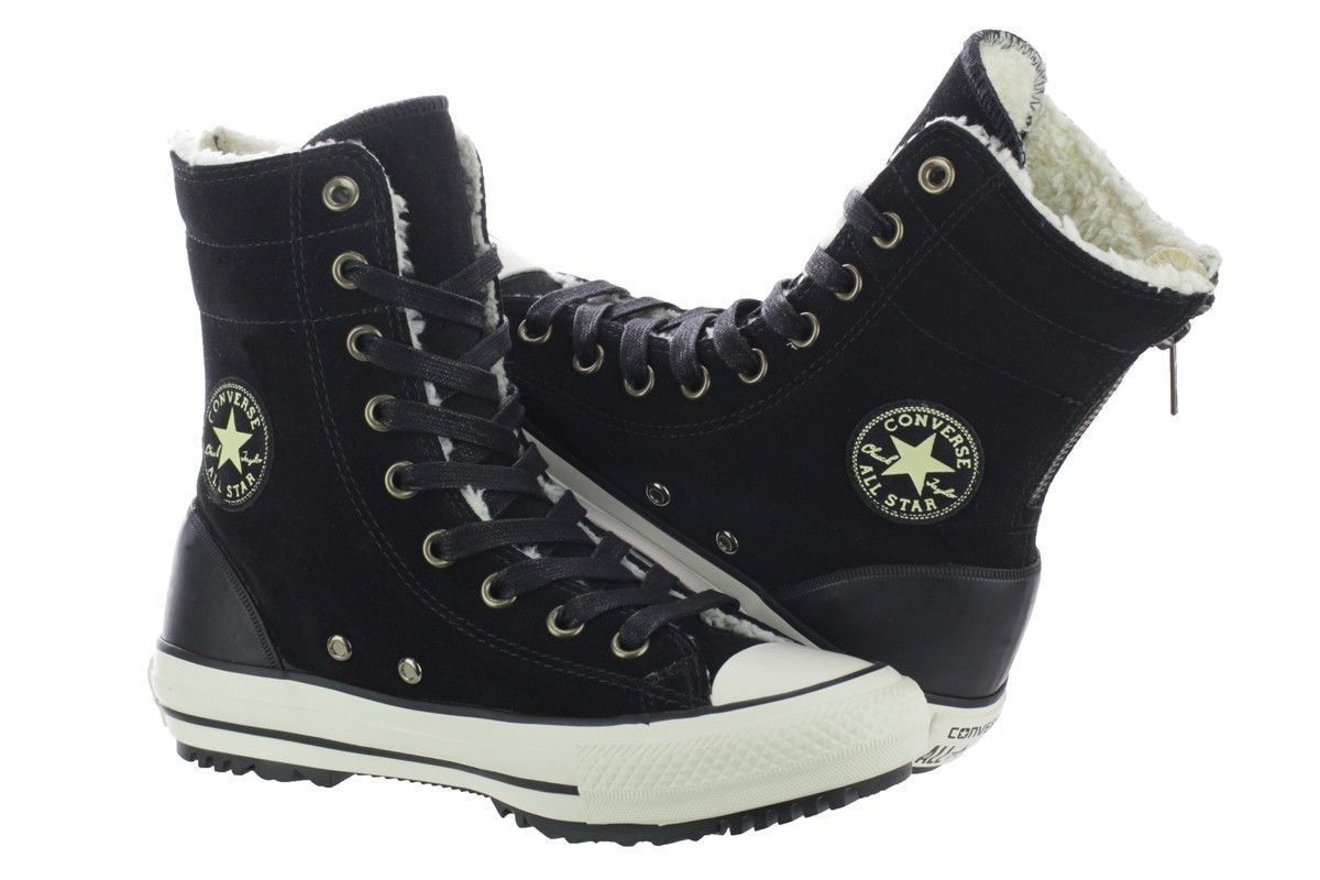 black high converse size 5