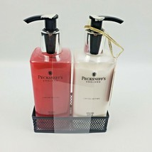Pecksniff&#39;s Spiced Apple Hand Wash + Body Lotion Caddy Set 10.1oz - $32.95