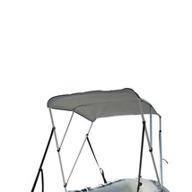New 3-Bow Portable Bimini Top Cover Sun Canopy Suit 12 -13 ft Inflatable Boat image 4