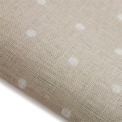 polka dot cross stitch fabric