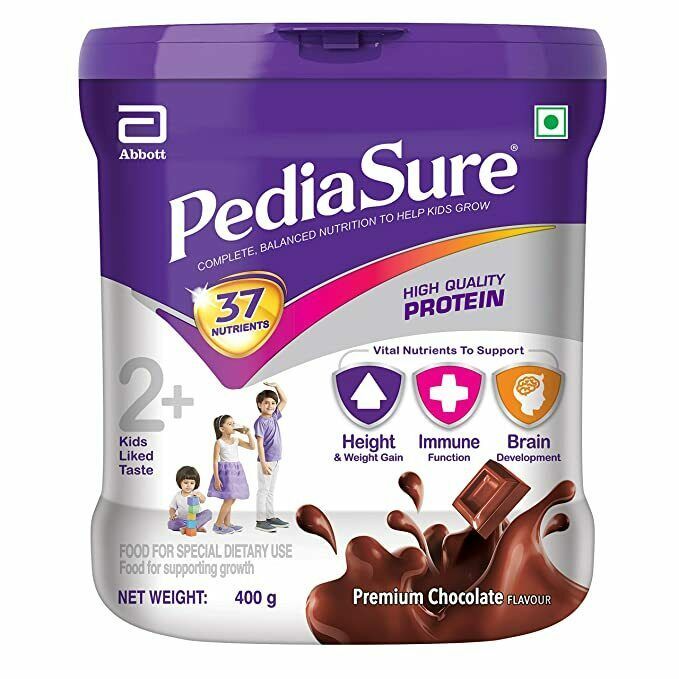 PediaSure Health & Nutrition Drink Powder for Kids 400g jar (Chocolate) E194
