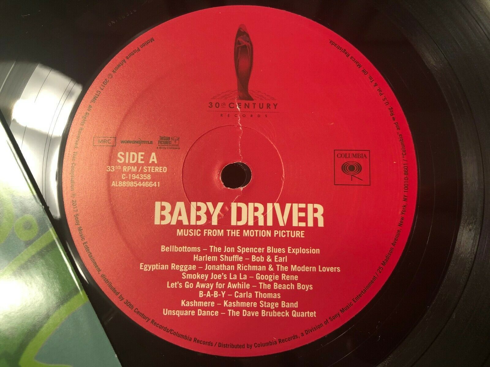 baby driver soundtrack in order reddit