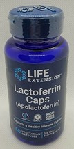 Life Extension Lactoferrin Caps~~60 capsules~Sealed BBdate 02.2023 image 1