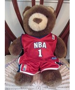 Build-A-Bear Workshop NBA Teddy Bear With Official NBA Basketball Outfit - $16.00