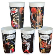 1995 McDonalds Looney Tunes NBA  All-Star Showdown x5  Plastic Cups - $34.99
