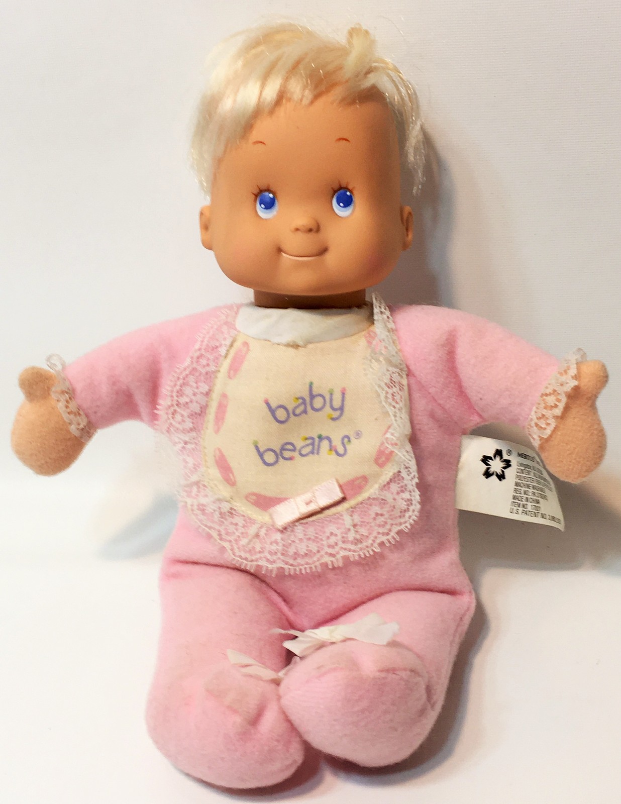Baby Beans Baby Rare Girl Doll Pink Jammies And 15 Similar Items