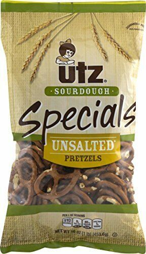 Utz Sourdough Specials Unsalted Pretzels 16 oz. Bag - $31.63 - $36.58