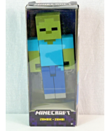 2017 Mattel Minecraft Zombie 8.5” Action Figure - New In Box - RETIRED - $29.69