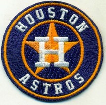 HOUSTON ASTROS  iron on embroidered embroidery patch baseball  logo mlb - $10.95