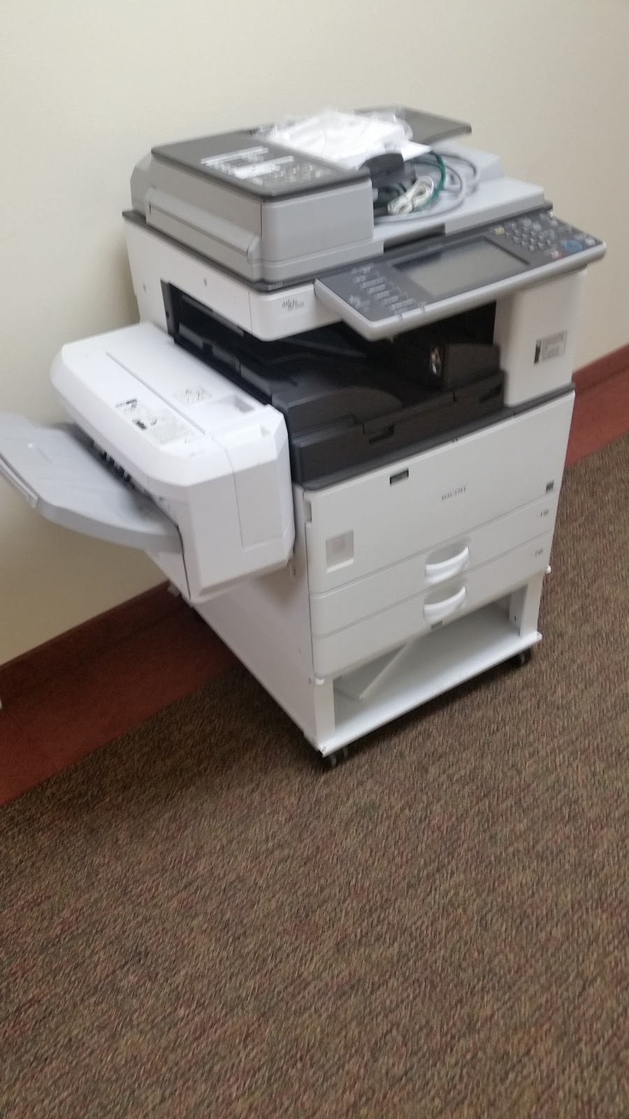Ricoh Aficio MP 3352 Laser B&W Multifunction Network Printer Copier ...