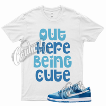 CUTE T Shirt for Nike Dunk Low Dark Marina Blue Dutch Powder Racer 1 Mid High - $25.64+