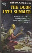 Robert Heinlein The Door Into Summer 1959 1st paperback pr. - $12.00