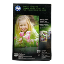 HP Genuine Everyday Photo Paper 100 Sheets 4x6 Glossy Sealed - $10.15