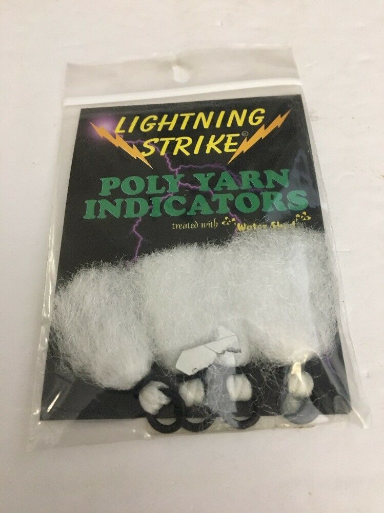 Wapsi Poly Yarn Indicator(Fly Fishing Strike Indicators)WhiteRARE