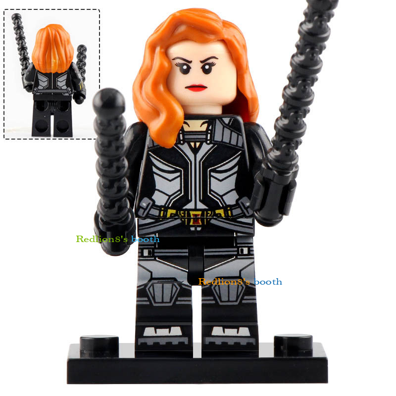 Black Widow Dc Super Heroes Lego Minifigures Compatible Toys