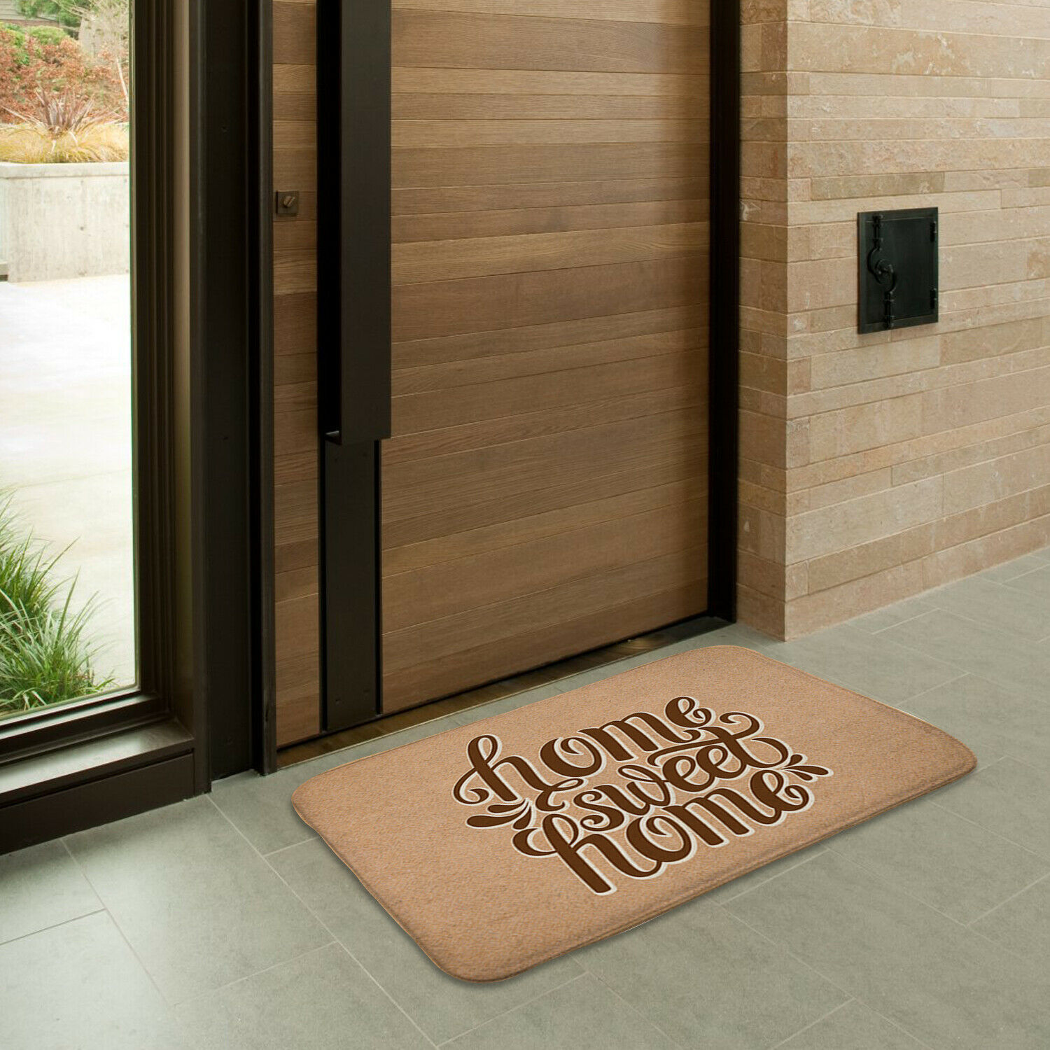 Home Sweet Home Indoor Floor Mat Non Slip Entrance Home Office Doormat