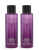 Victoria&#39;s Secret Basic Instinct Fragrance Mist 8.4 fl oz x2 - $39.99