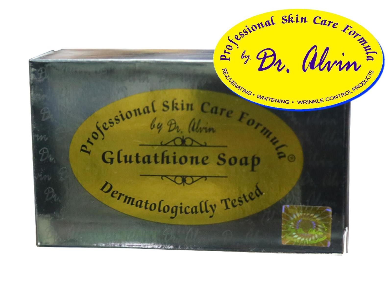 Dr.Alvin Professional Skin Care Formula Glutathione Whitening Soap 135 g