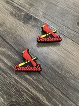 St. Louis Cardinals Baseball Team Charm For Crocs Shoe Charms - 2 Pieces - $6.26