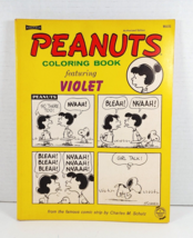 1967 P EAN Uts Coloring Book Featuring Violet Saalfield Uncolored Vintage Rare - $29.69