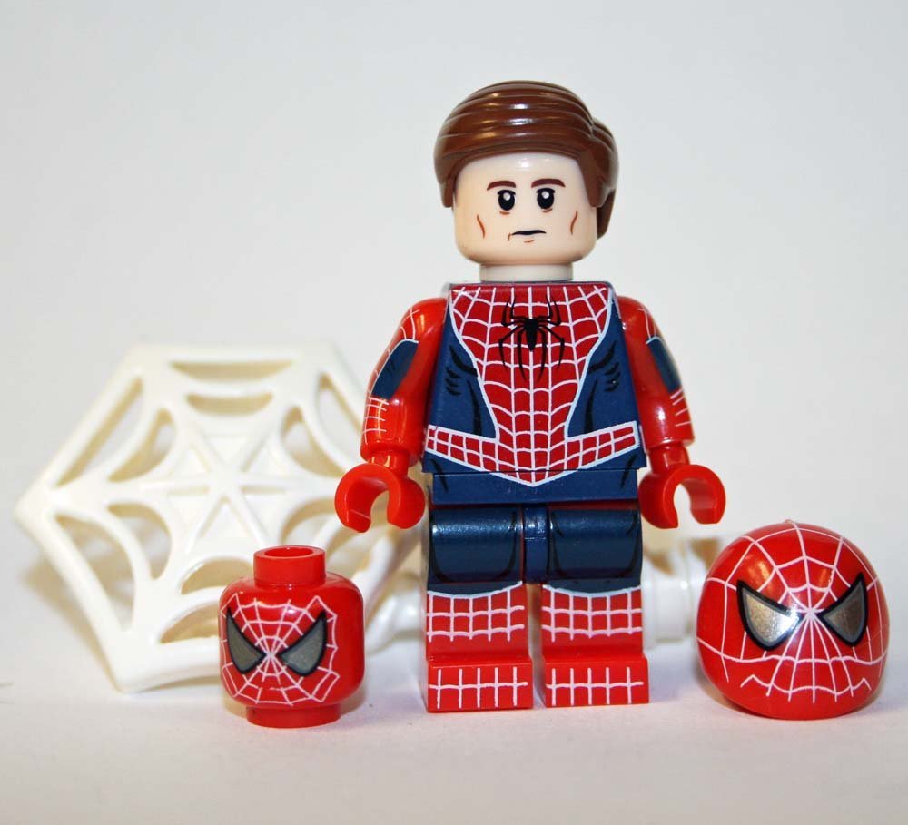 Lego Compatible Spider-man Tobey Maguire Building Minifigure Bricks ...