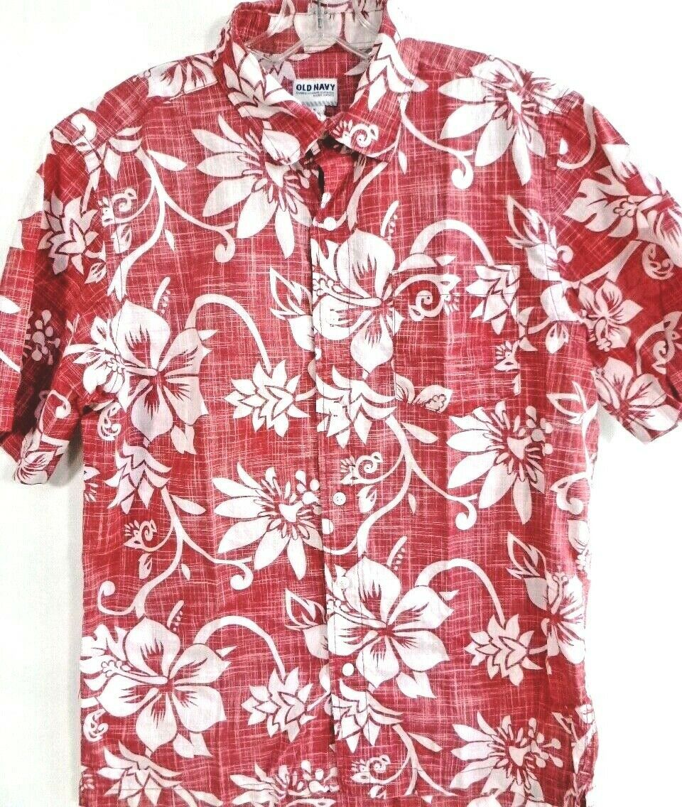 old navy hawaiian shirts for men